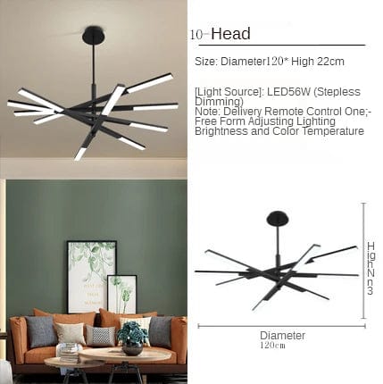 Lustre Moderne au Style Nordique Créatif et Simple | Marco Lucetti