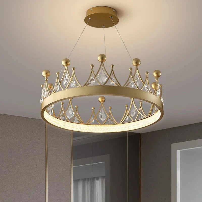 Lustre Moderne Couronne en Cristal pour Salle à Manger et Salon | Marco Lucetti