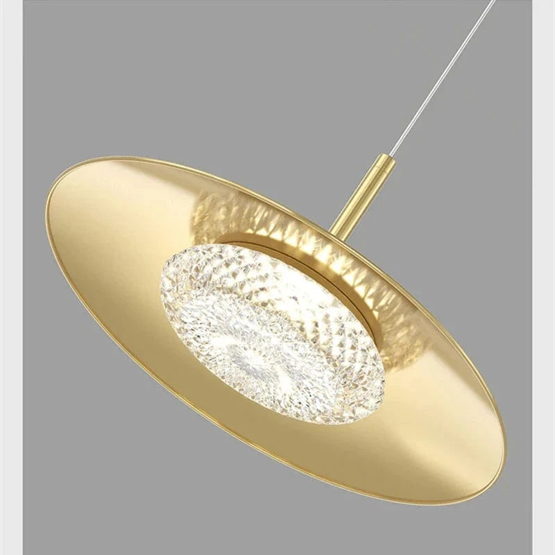 Lustre Moderne Cuivre LED - Élégance illuminée | Marco Lucetti