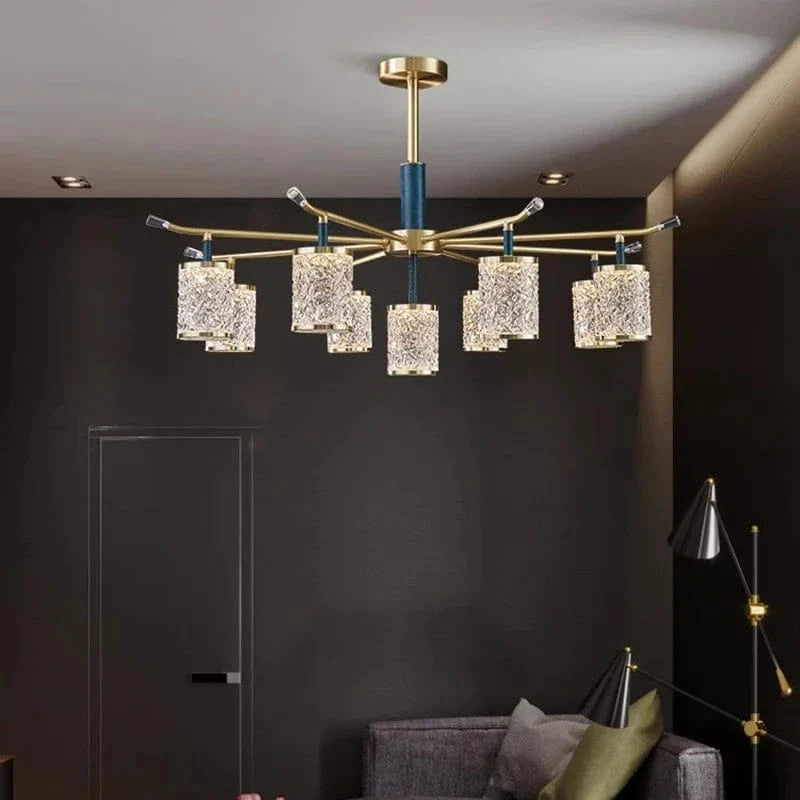 Lustre moderne de luxe à LED pour un éclairage intérieur sophistiqué | Marco Lucetti