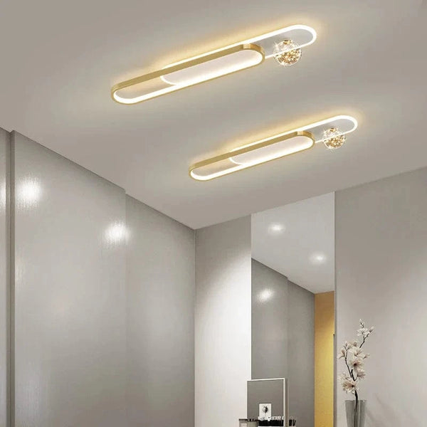 Lustre Moderne de Luxe Créatif Étoilé encastré - Longue Bande | Marco Lucetti