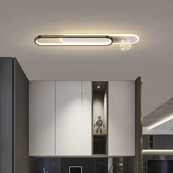 Lustre Moderne de Luxe Créatif Étoilé encastré - Longue Bande | Marco Lucetti