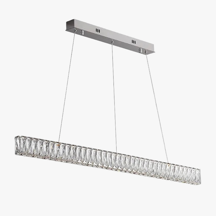 Lustre de luxe en cristal pour hôtel et bar - Style moderne