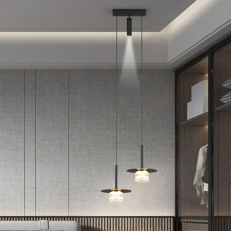 Lustre moderne de suspension de chevet luxe minimaliste | Marco Lucetti