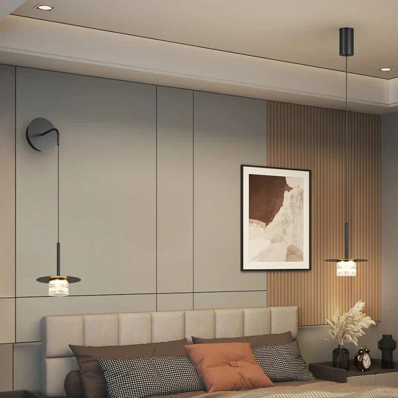 Lustre moderne de suspension de chevet luxe minimaliste | Marco Lucetti