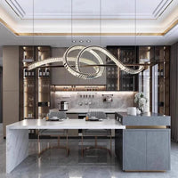 Lustre Moderne Design Cristal pour Salle à Manger - Éclairage Intérieur Luxe | Marco Lucetti