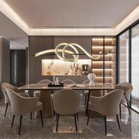 Lustre Moderne Design Cristal pour Salle à Manger - Éclairage Intérieur Luxe | Marco Lucetti