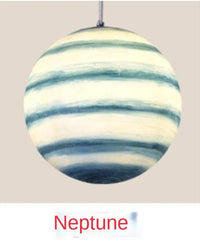 Lustre moderne en acrylique : Planète et Lune | Marco Lucetti