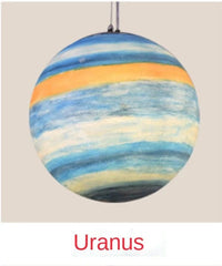 Lustre moderne en acrylique : Planète et Lune | Marco Lucetti