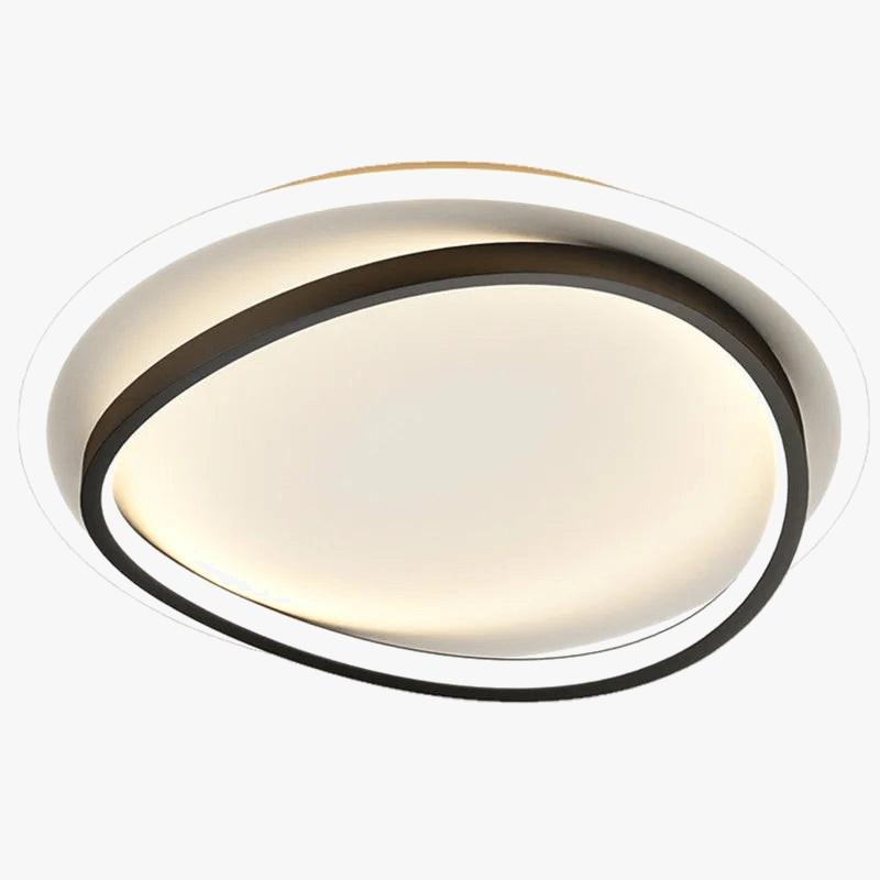 Lustre Moderne en Aluminium Acrylique avec Télécommande LED de Luxe
