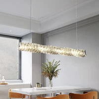 Lustre Moderne en Cristal K9 avec Suspension et Télécommande Dimmable | Marco Lucetti