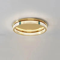 Lustre moderne en cristal rond à trois couches LED 2024 - Élégance Illuminée | Marco Lucetti 40 cm / Lumière naturelle