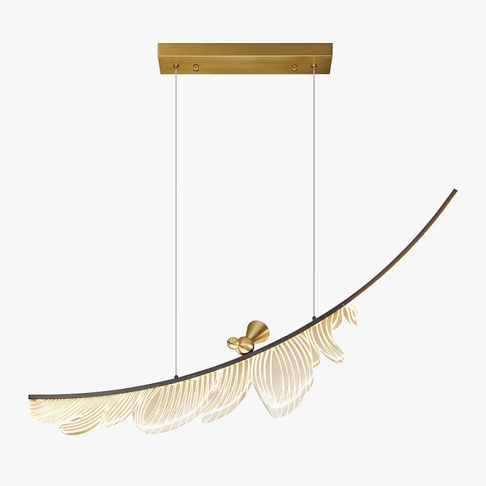 Lustre Cuivre Italien Moderne