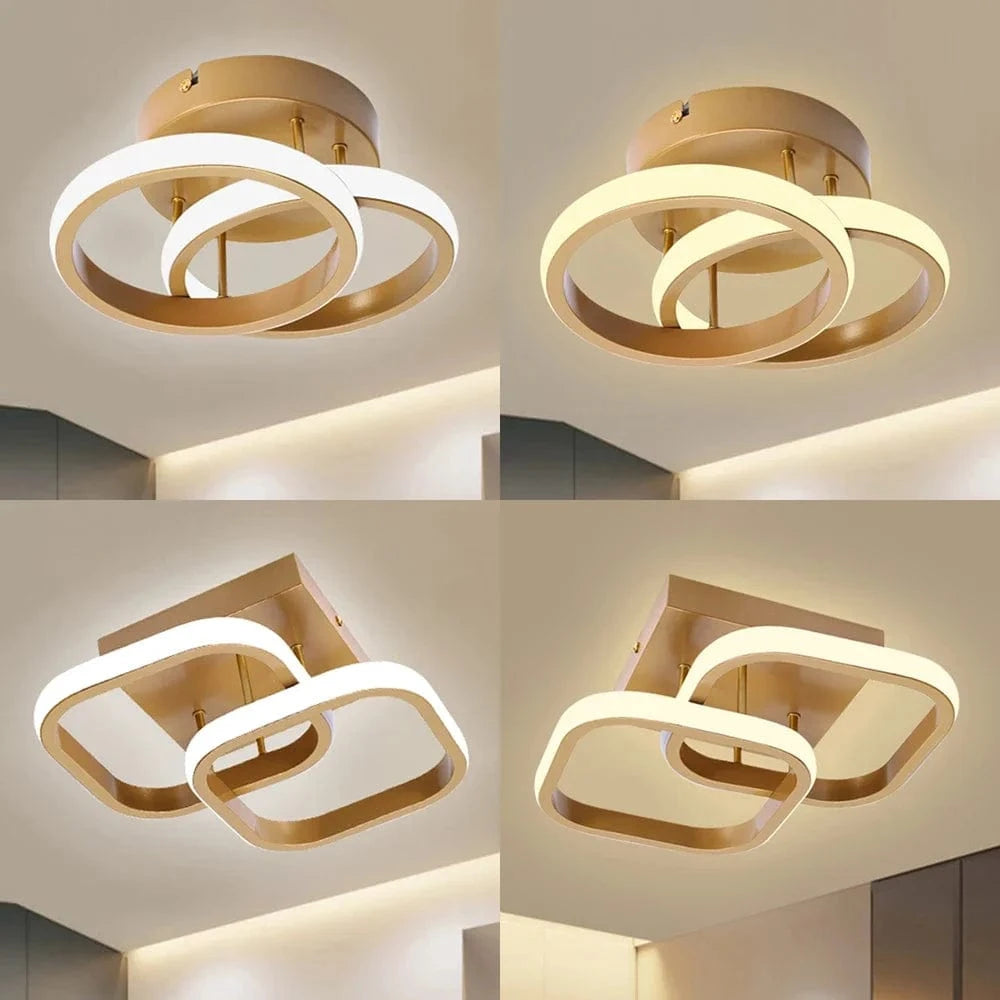 Lustre Moderne en Métal Haute Luminosité - Idéal pour Toutes les Pièces | Marco Lucetti