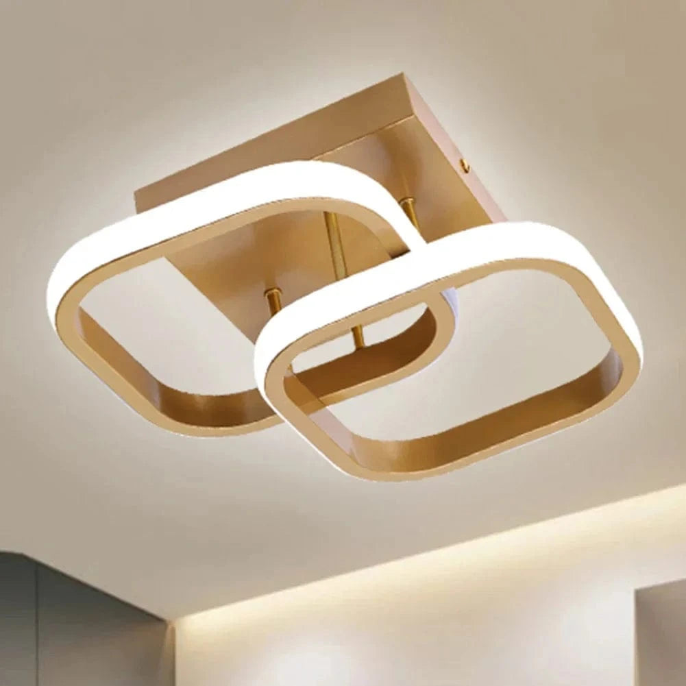 Lustre Moderne en Métal Haute Luminosité - Idéal pour Toutes les Pièces | Marco Lucetti Lumière blanche A