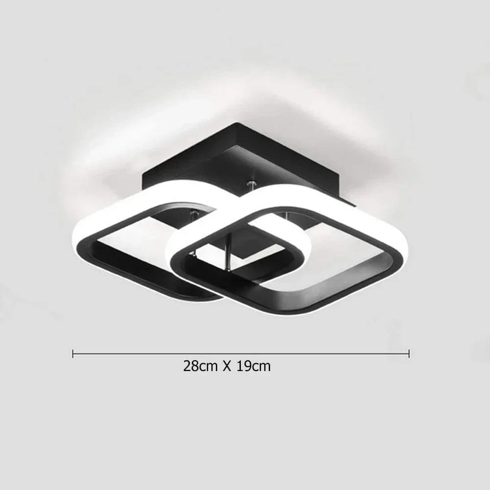 Lustre Moderne en Métal Haute Luminosité - Idéal pour Toutes les Pièces | Marco Lucetti Lumière blanche E