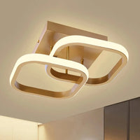 Lustre Moderne en Métal Haute Luminosité - Idéal pour Toutes les Pièces | Marco Lucetti Lumière chaude A