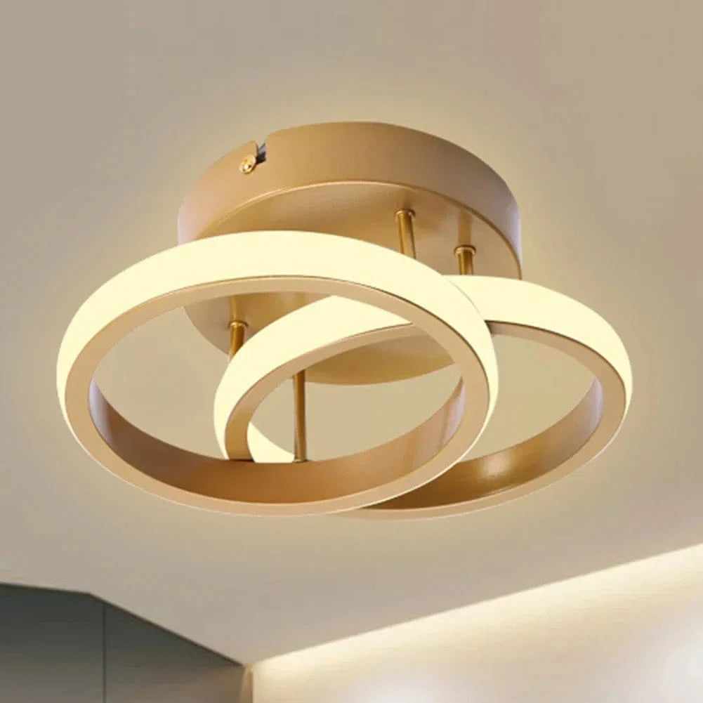 Lustre Moderne en Métal Haute Luminosité - Idéal pour Toutes les Pièces | Marco Lucetti Lumière chaude B