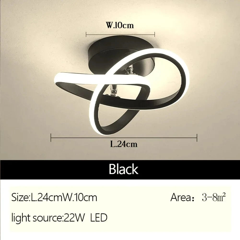 Lustre Moderne en Métal Haute Luminosité - Idéal pour Toutes les Pièces | Marco Lucetti Lumière chaude C