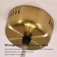 Lustre moderne en verre avec boules blanches LED | Marco Lucetti