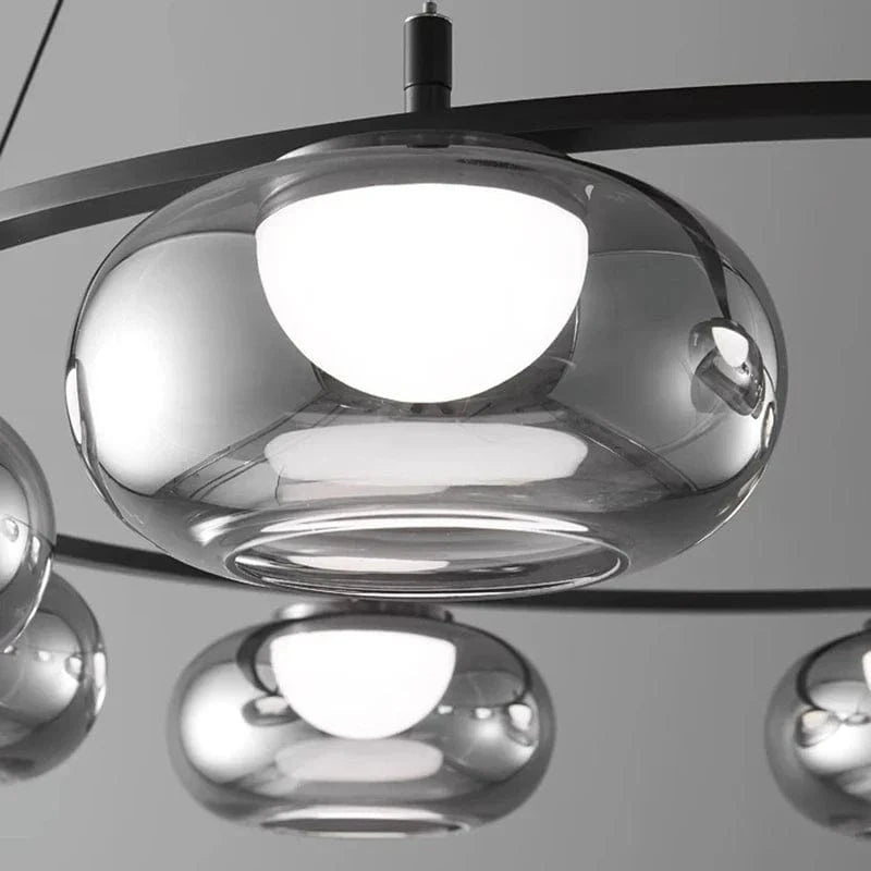 Lustre Moderne en Verre pour Cuisine et Salon - Luminaire Suspendu | Marco Lucetti