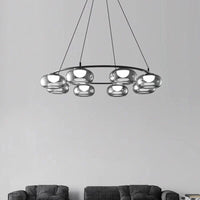 Lustre Moderne en Verre pour Cuisine et Salon - Luminaire Suspendu | Marco Lucetti