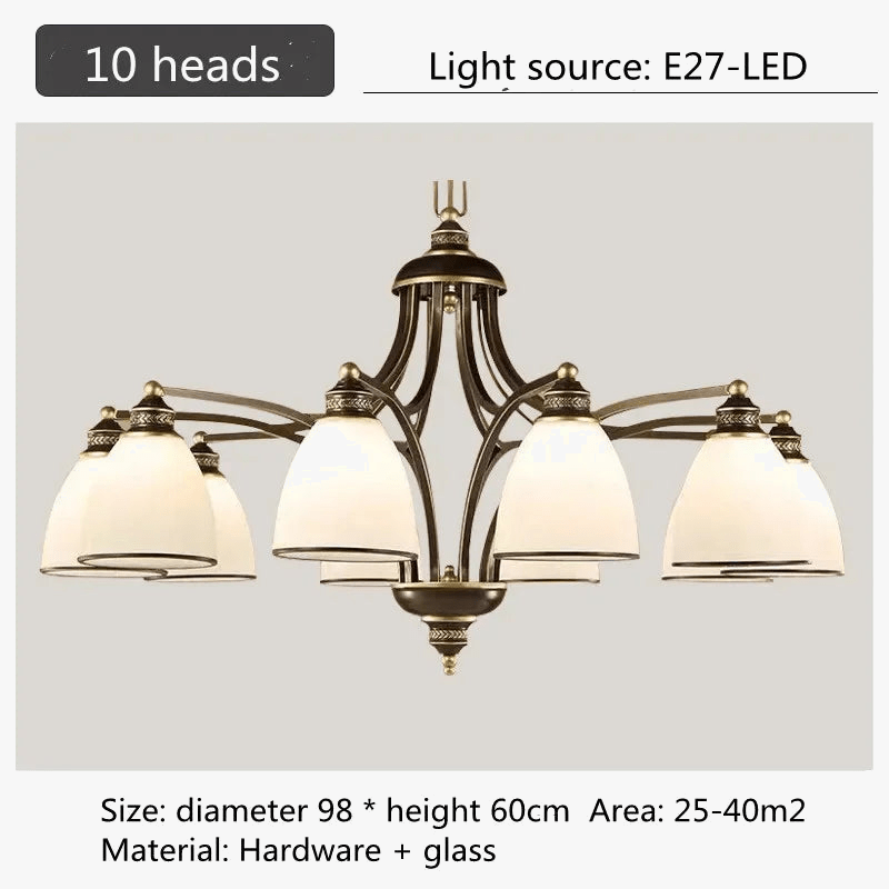 Lustre Moderne Européen & Américain pour Salon ou Chambre | Marco Lucetti