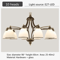 Lustre Moderne Européen & Américain pour Salon ou Chambre | Marco Lucetti