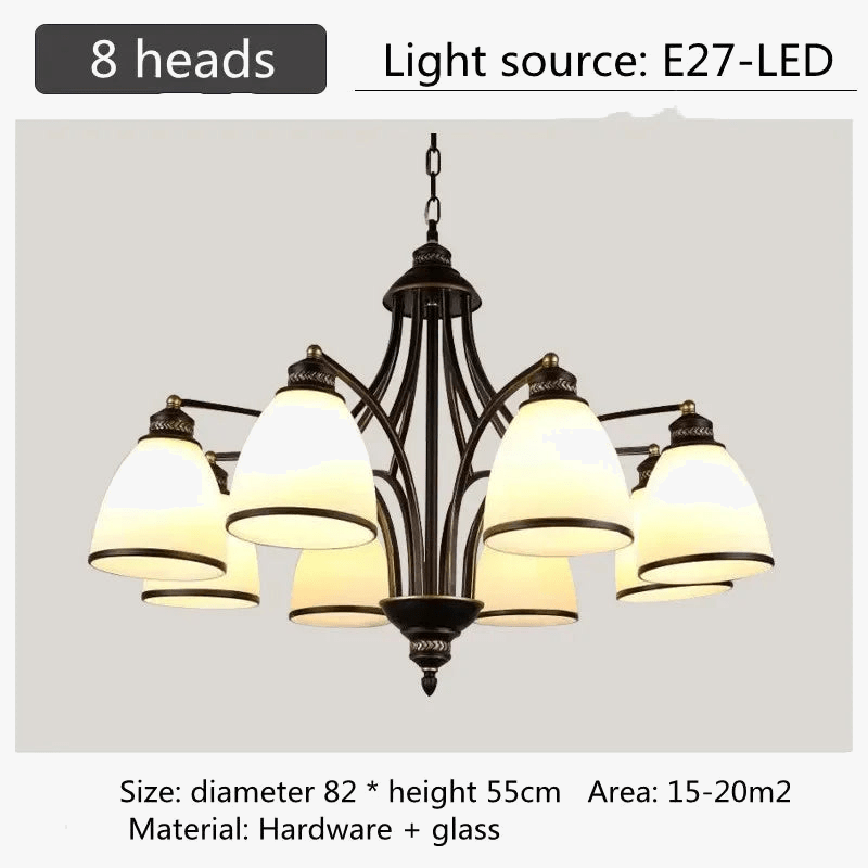 Lustre Moderne Européen & Américain pour Salon ou Chambre | Marco Lucetti