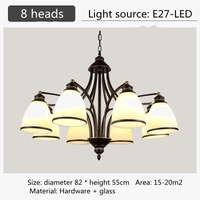 Lustre Moderne Européen & Américain pour Salon ou Chambre | Marco Lucetti