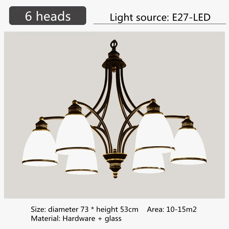 Lustre Moderne Européen & Américain pour Salon ou Chambre | Marco Lucetti