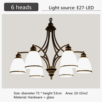 Lustre Moderne Européen & Américain pour Salon ou Chambre | Marco Lucetti