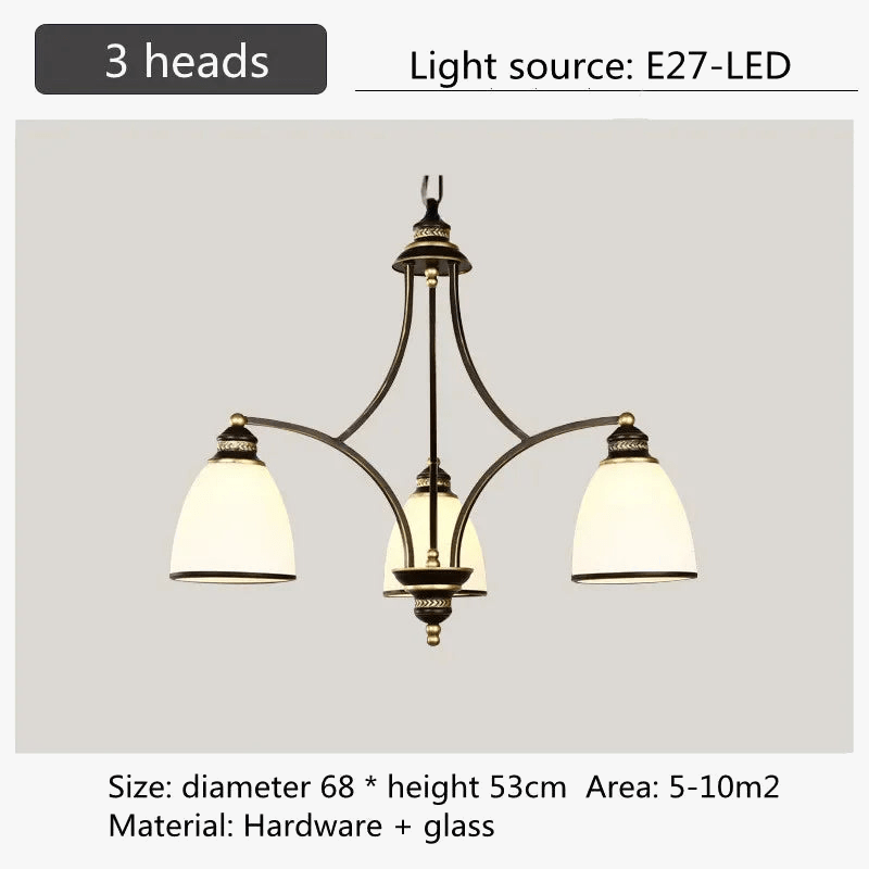 Lustre Moderne Européen & Américain pour Salon ou Chambre | Marco Lucetti