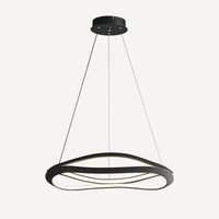 Lustre Moderne Géométrique Scandinave. | Marco Lucetti Noir / D60cm / Chaud