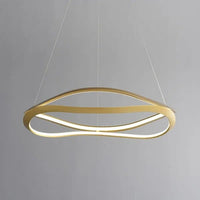 Lustre Moderne Géométrique Scandinave. | Marco Lucetti Or / D60cm / Chaud