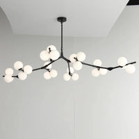 Lustre moderne LED Arbre et Verre | Marco Lucetti