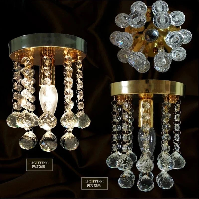 Lustre Moderne LED Boule de Cristal, Luminaire Suspension Plafonnier Design | Marco Lucetti