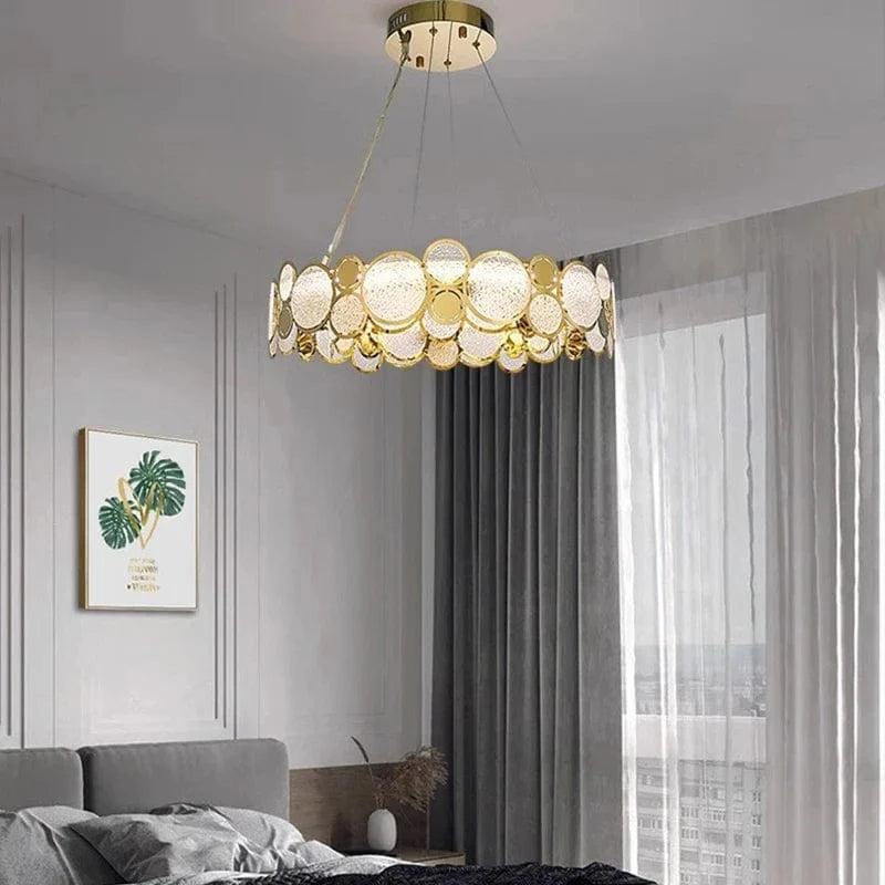 Lustre moderne LED de luxe pour illumination intérieure. | Marco Lucetti