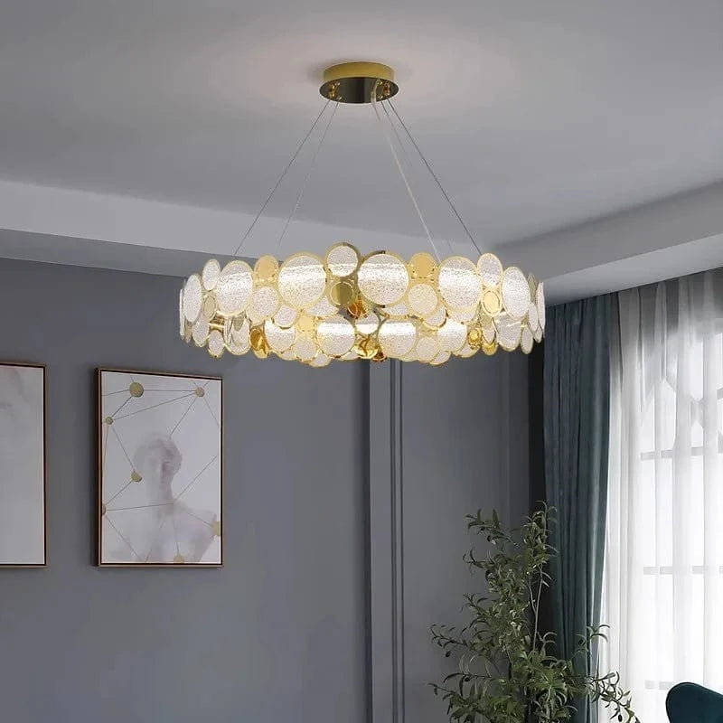 Lustre moderne LED de luxe pour illumination intérieure. | Marco Lucetti