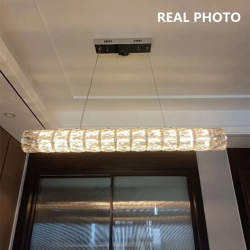 Lustre Moderne LED en Cristal K9 - Art Décor Maison | Marco Lucetti