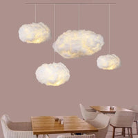 Lustre moderne LED en forme de nuage flottant pour restaurants chic | Marco Lucetti