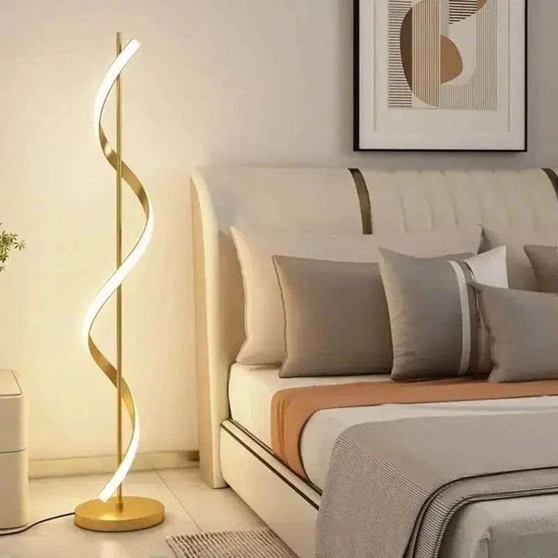 Lustre Moderne LED pour Décoration Maison - Luminaire Élégant de 140 cm - Éclairage d'Intérieur pour Salon, Chambre, Étude | Marco Lucetti