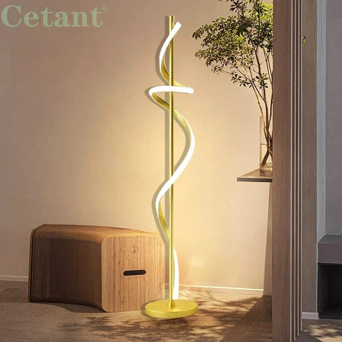 Lustre Moderne LED pour Décoration Maison - Luminaire Élégant de 140 cm - Éclairage d'Intérieur pour Salon, Chambre, Étude | Marco Lucetti
