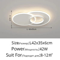 Lustre Moderne LED pour Éclairage Intérieur & Décoration | Marco Lucetti A rond 42cm / Luminosité variable