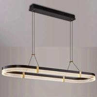Lustre Moderne LED pour un Éclairage d'Intérieur Stylé | Marco Lucetti Longueur 80cm / Blanc chaud