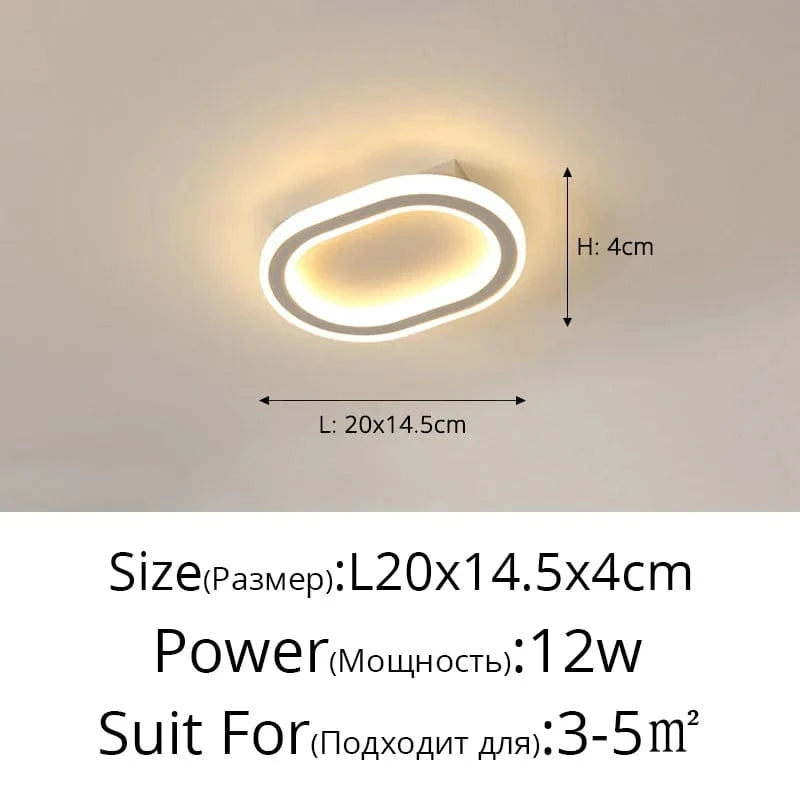 Lustre Moderne LED robuste pour un Éclairage Intérieur Branché | Marco Lucetti Blanc 20cm / Blanc froid