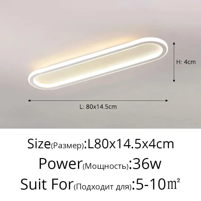 Lustre Moderne LED robuste pour un Éclairage Intérieur Branché | Marco Lucetti Blanc 80cm / Blanc froid