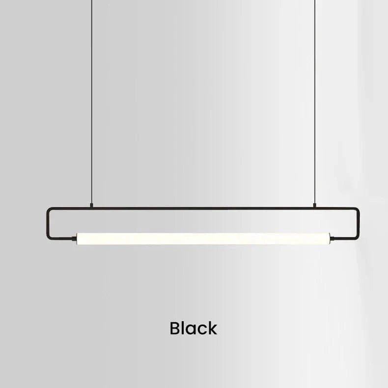 Lustre moderne LED suspendu - Lampara Nordic Glow | Marco Lucetti Noir / L120CM / Blanc naturel