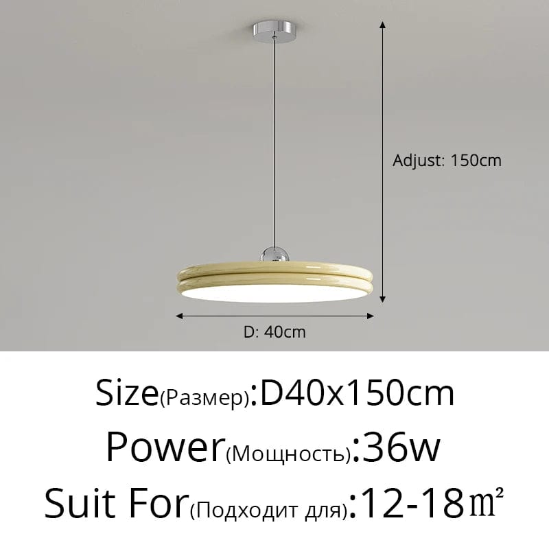 Lustre Moderne LED Suspension - Éclairage Intérieur Haut de Gamme