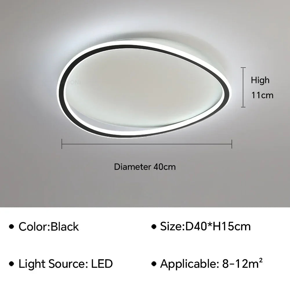 Lustre Moderne LED pour Décoration Intérieure